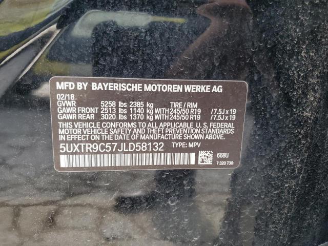 5UXTR9C57JLD58132 BMW X3 Xdrive30i