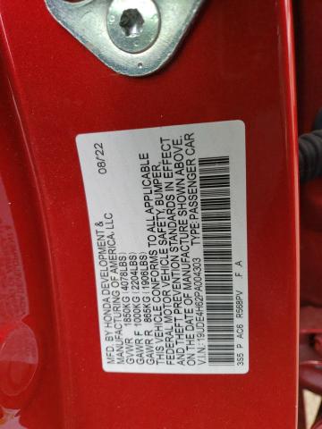 19UDE4H62PA004303 Acura Integra A-spec Tech