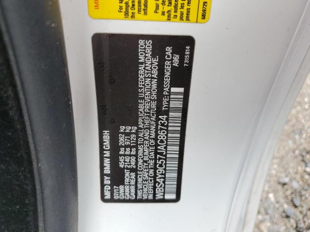 WBS4Y9C57JAC86734 BMW M4