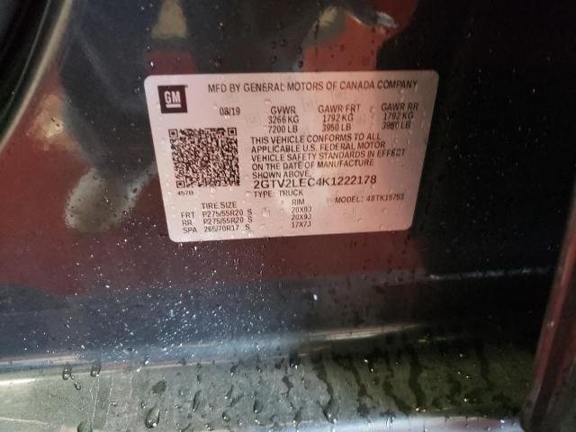 2GTV2LEC4K1222178 GMC Sierra Limited K1500
