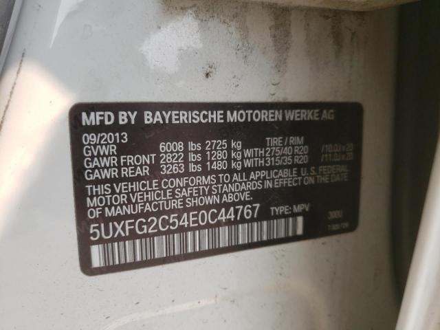 5UXFG2C54E0C44767 BMW X6 Xdrive35i