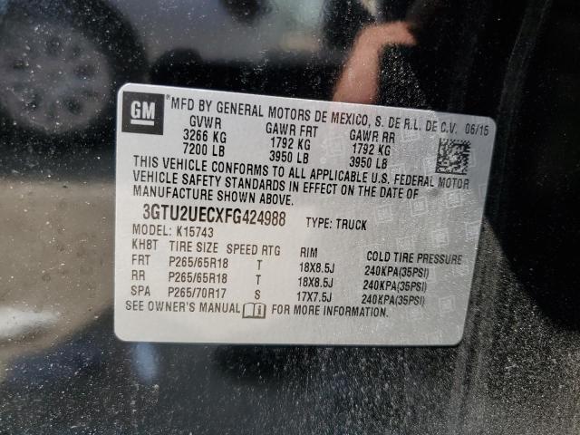 3GTU2UECXFG424988 GMC Sierra K1500 Sle