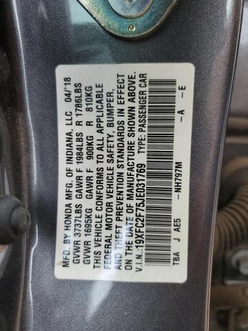 19XFC2F75JE031769 Honda CIVIC EX