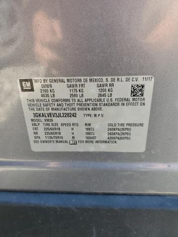 3GKALVEV3JL228242 GMC Terrain Slt