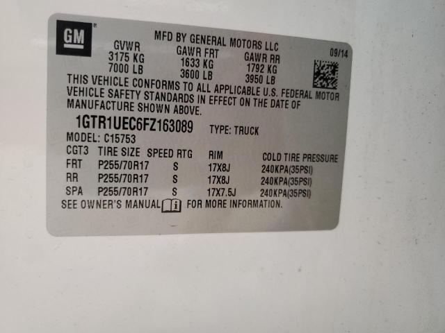 1GTR1UEC6FZ163089 GMC Sierra C1500 Sle