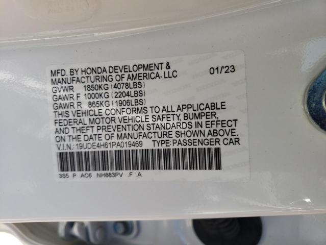 19UDE4H61PA019469 Acura Integra A-spec Tech