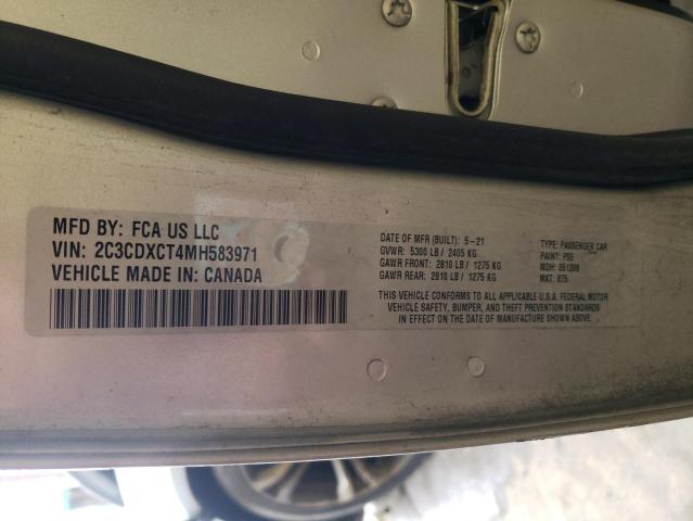 2C3CDXCT4MH583971 Dodge CHARGER R/T