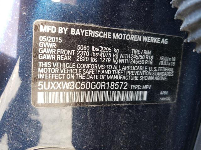 5UXXW3C50G0R18572 BMW X4 Xdrive28i
