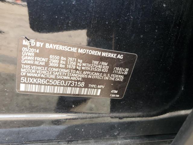 5UXKR6C50E0J73158 BMW X5 Xdrive50i