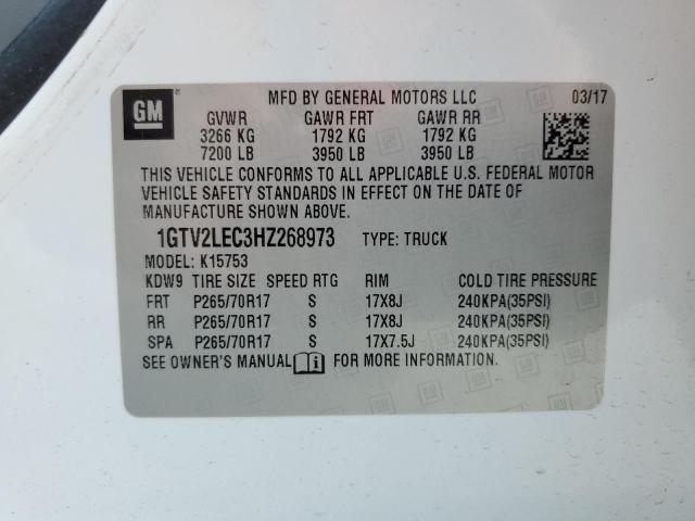 1GTV2LEC3HZ268973 GMC Sierra K1500