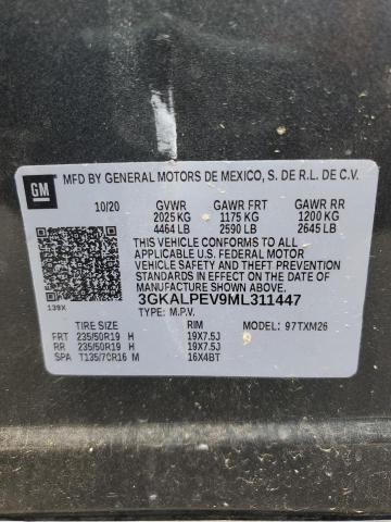 3GKALPEV9ML311447 GMC Terrain Slt