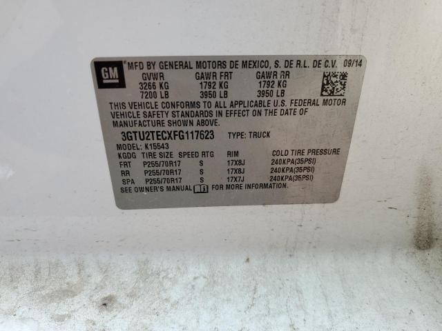 3GTU2TECXFG117623 GMC Sierra K1500