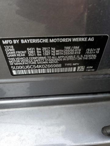 5UXKU6C54K0Z66988 BMW X6 Xdrive50i