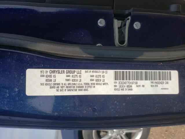 2C3CDXDT7EH167168 Dodge CHARGER R/T