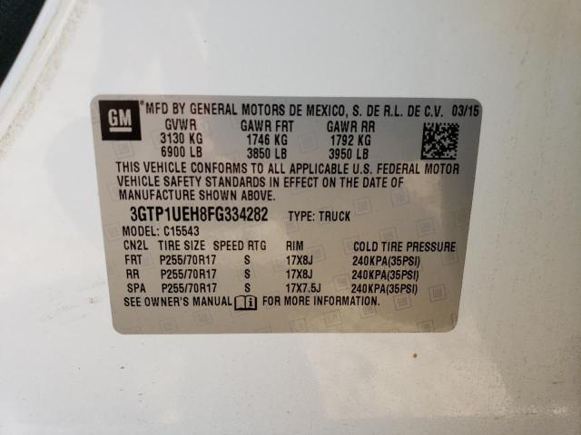 3GTP1UEH8FG334282 GMC Sierra C1500 Sle