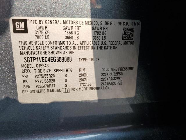 3GTP1VEC4EG359088 GMC Sierra C1500 Slt