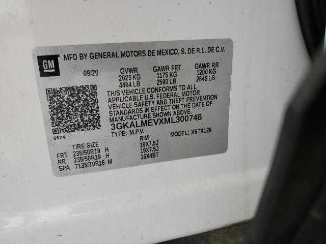 3GKALMEVXML300746 GMC Terrain Sle