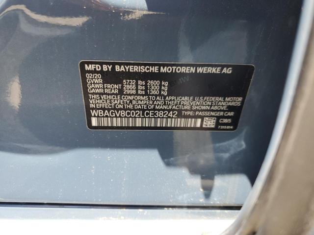 WBAGV8C02LCE38242 BMW M850XI