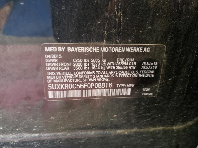 5UXKR0C56F0P08816 BMW X5 Xdrive35i