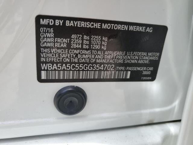 WBA5A5C55GG354702 BMW 528 I