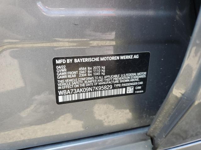 WBA73AK09N7K95829 BMW 228XI