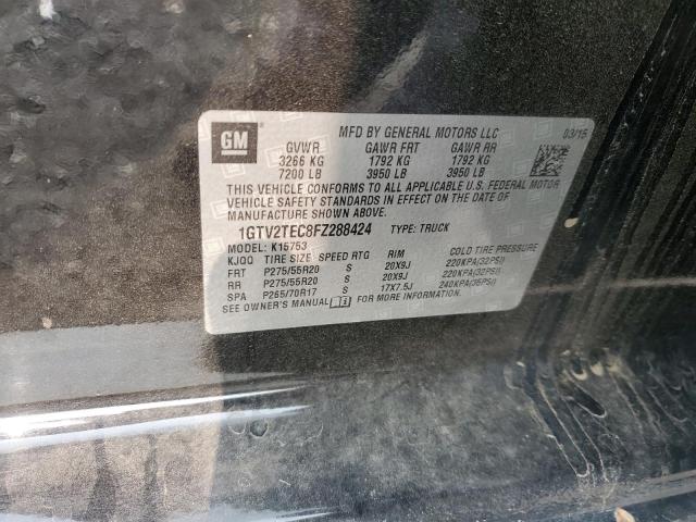 1GTV2TEC8FZ288424 GMC Sierra K1500