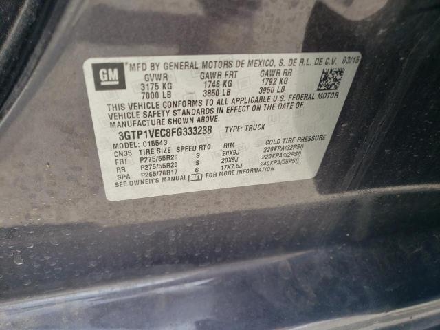 3GTP1VEC8FG333238 GMC Sierra C1500 Slt