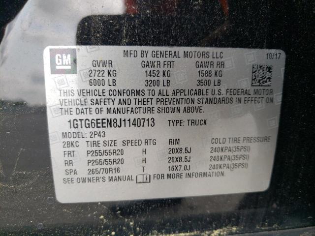 1GTG6EEN8J1140713 GMC Canyon Denali