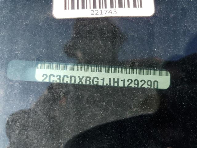 2C3CDXBG1JH129290 Dodge Charger Sxt