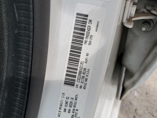 1C3CDZAB8EN221351 Dodge AVENGER SE