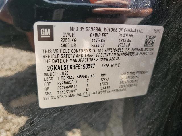 2GKALSEK3F6198577 GMC Terrain Slt