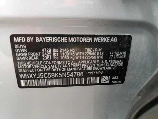 WBXYJ5C58K5N54786 BMW X2 Xdrive28i