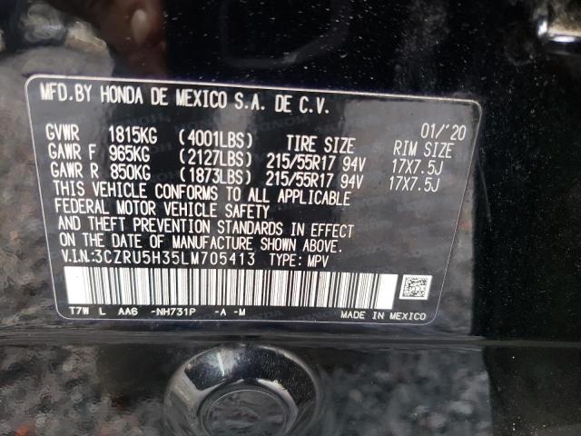 3CZRU5H35LM705413 Honda HR-V LX