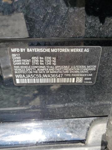 WBAJA5C59JWA36547 BMW 530 I