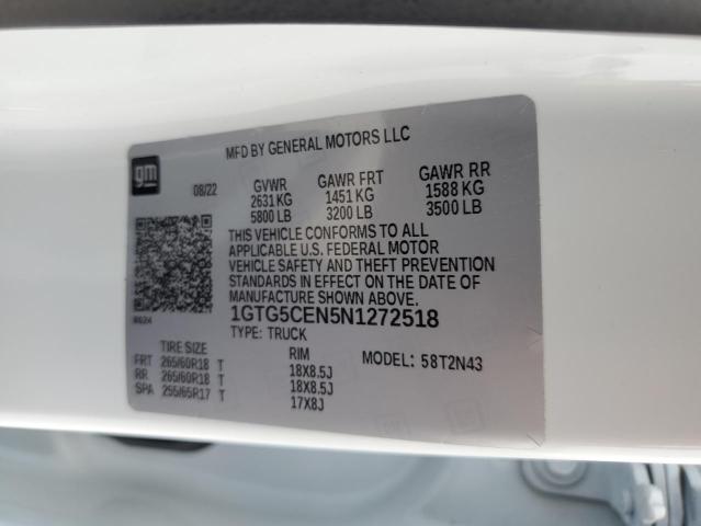 1GTG5CEN5N1272518 GMC Canyon Elevation