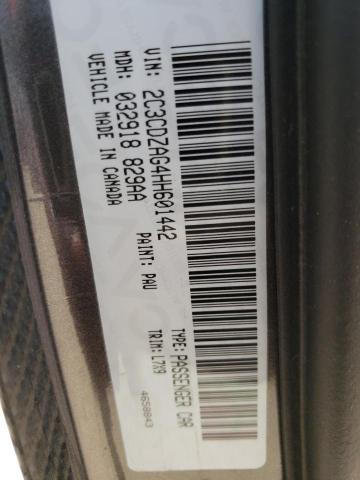 2C3CDZAG4HH601442 Dodge Challenger Sxt
