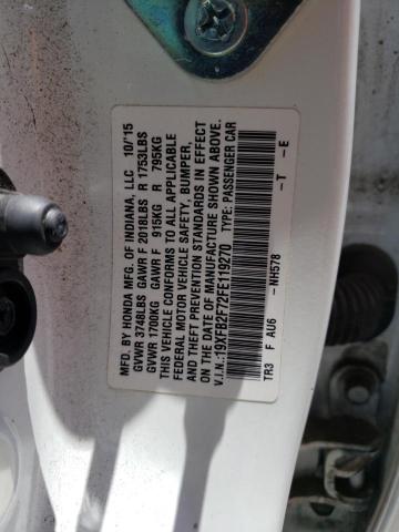 19XFB2F72FE119270 Honda CIVIC SE