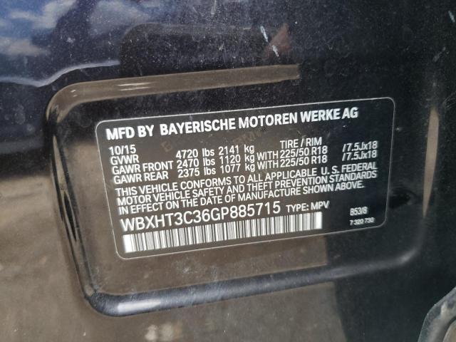 WBXHT3C36GP885715 BMW X1 Xdrive28i