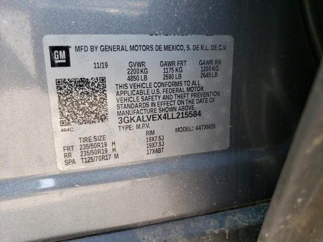 3GKALVEX4LL215584 GMC Terrain Slt