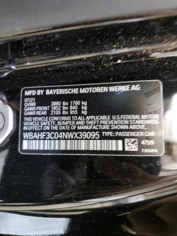 WBAHF3C04NWX39095 BMW Z4 Sdrive30i