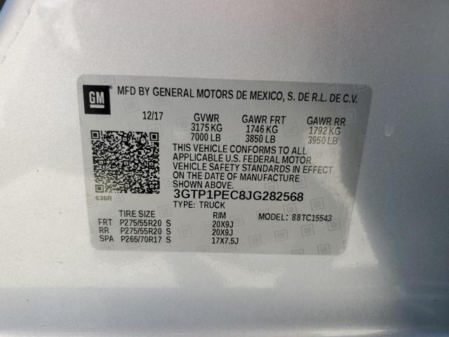 3GTP1PEC8JG282568 GMC Sierra C1500 Denali