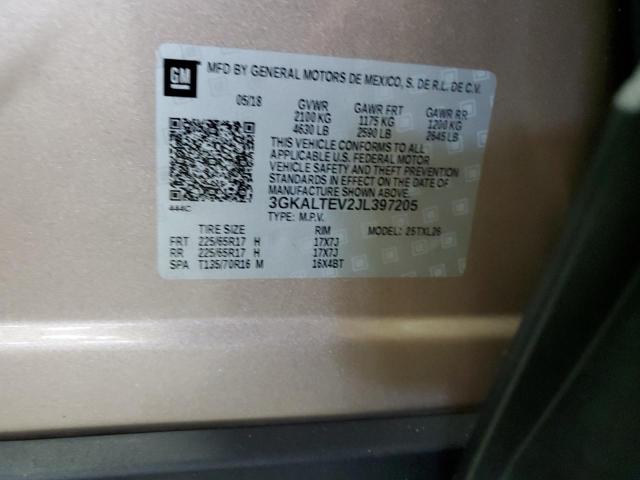 3GKALTEV2JL397205 GMC Terrain Sle