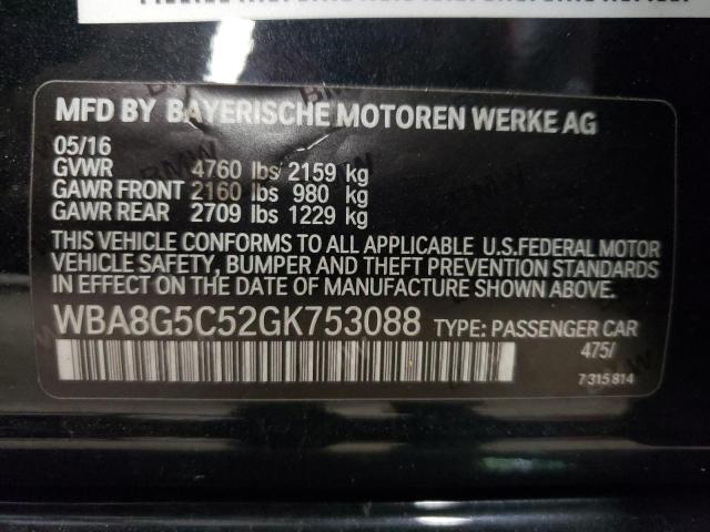 WBA8G5C52GK753088 BMW 328 XI