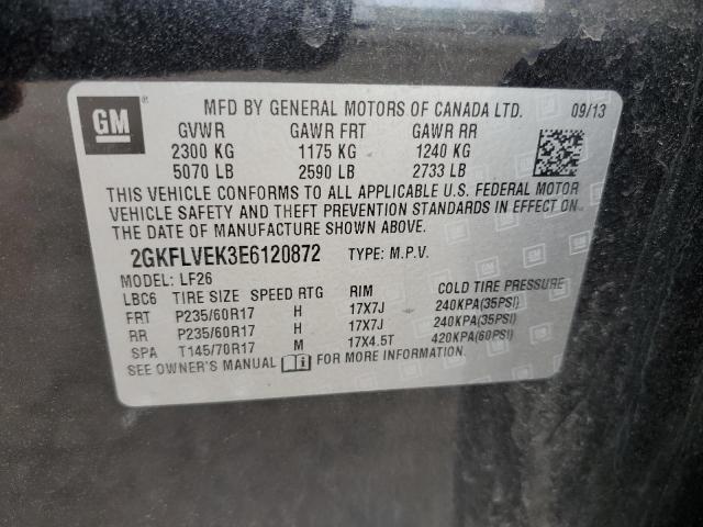 2GKFLVEK3E6120872 GMC Terrain Sle