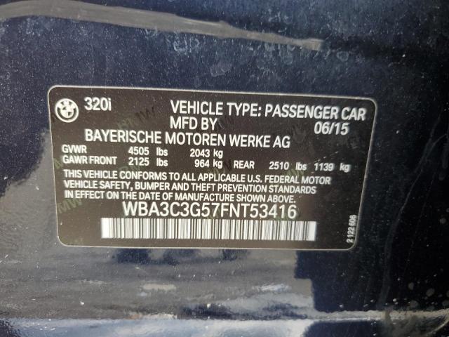 WBA3C3G57FNT53416 BMW 320 I Xdrive