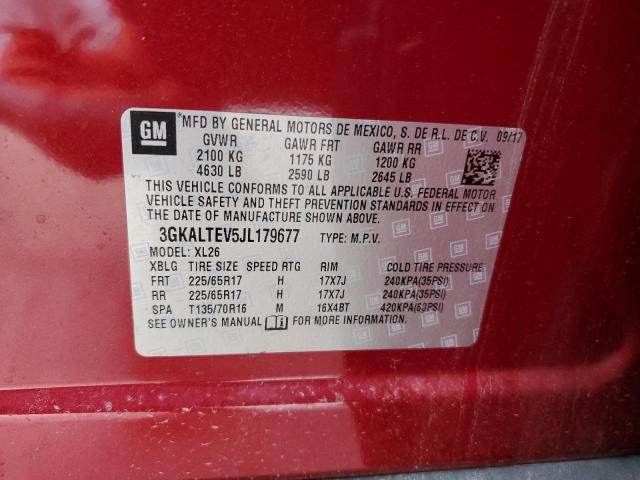3GKALTEV5JL179677 GMC Terrain Sle