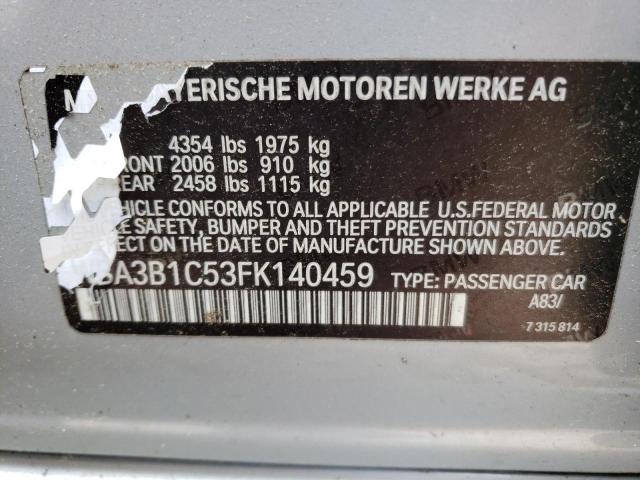 WBA3B1C53FK140459 BMW 320 I