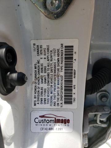2HGFC2F66KH514332 Honda Civic Lx