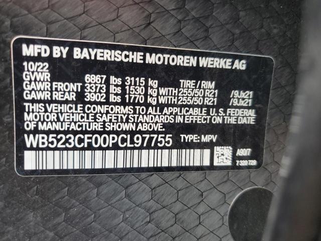 WB523CF00PCL97755 BMW Ix Xdrive50