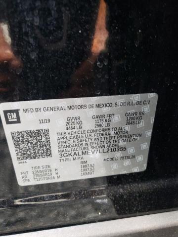 3GKALMEV7LL210355 GMC Terrain Sle